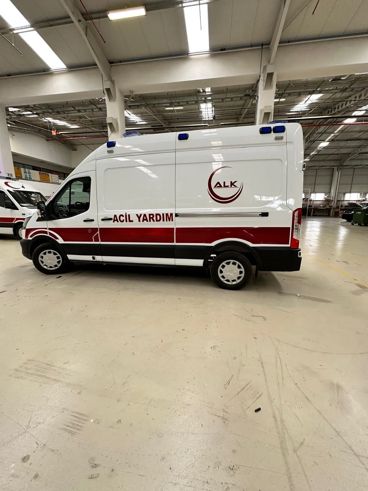 2022 Model Ford Transit 410L (EMS) Sıfır Ayarında Satılık Ambulans - Görsel 5
