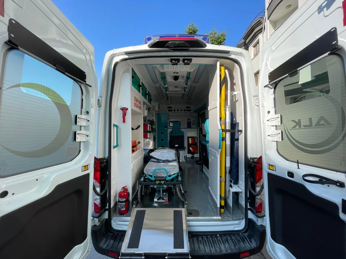 2022 Model Ford Transit 410L (EMS) Sıfır Ayarında Satılık Ambulans - Görsel 6