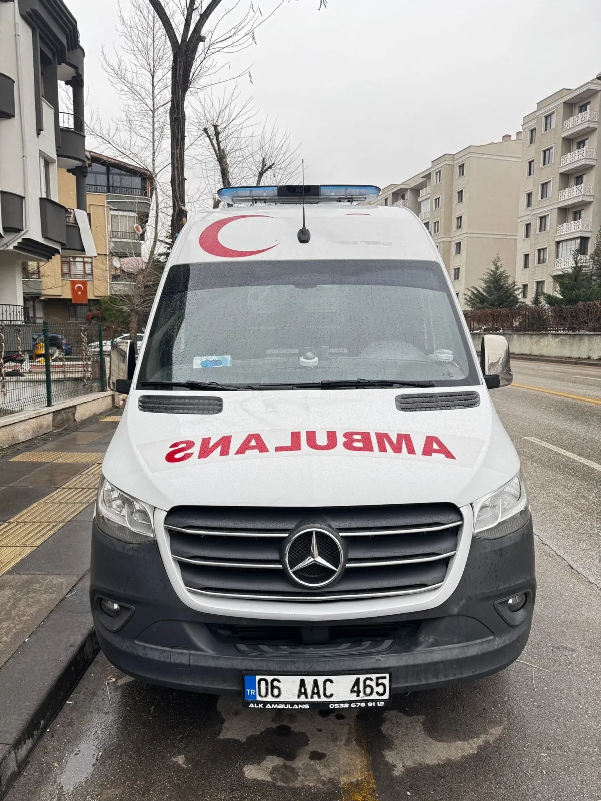 2018 Mercedes Sprinter 316 CDI İkinci El Satılık Ambulans - Görsel 1
